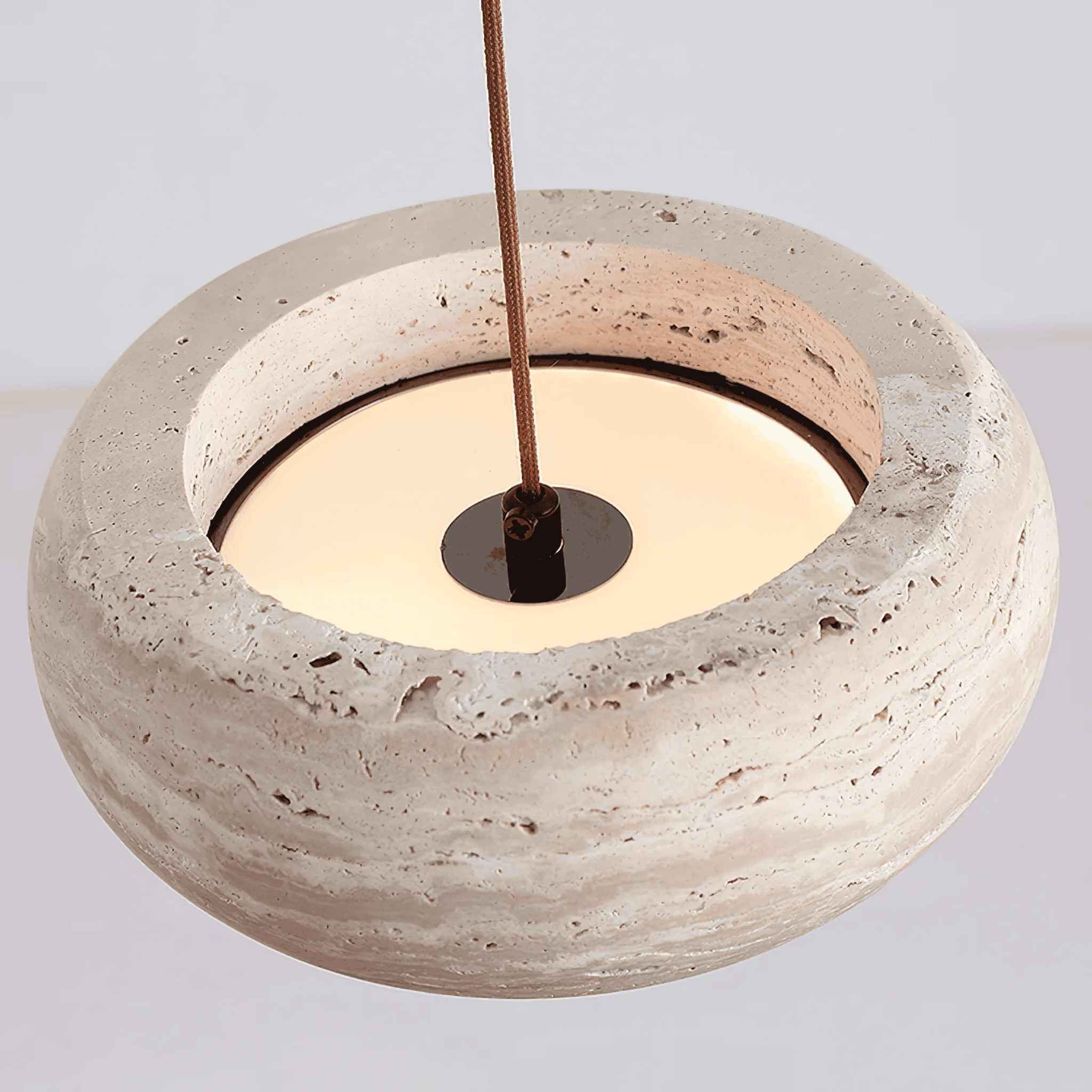 Stone Ring Pendant Light | Ormexis
