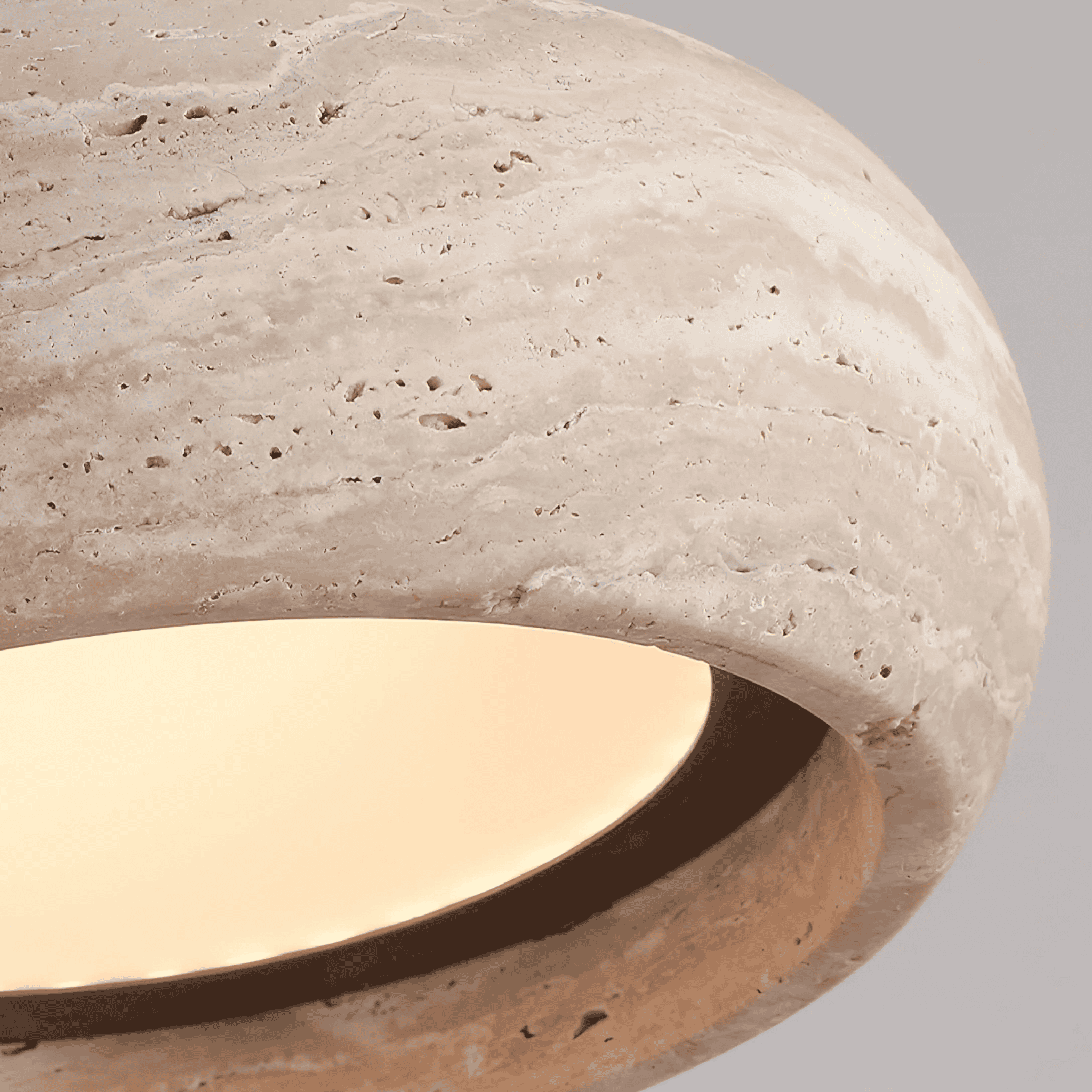 Stone Ring Pendant Light | Ormexis