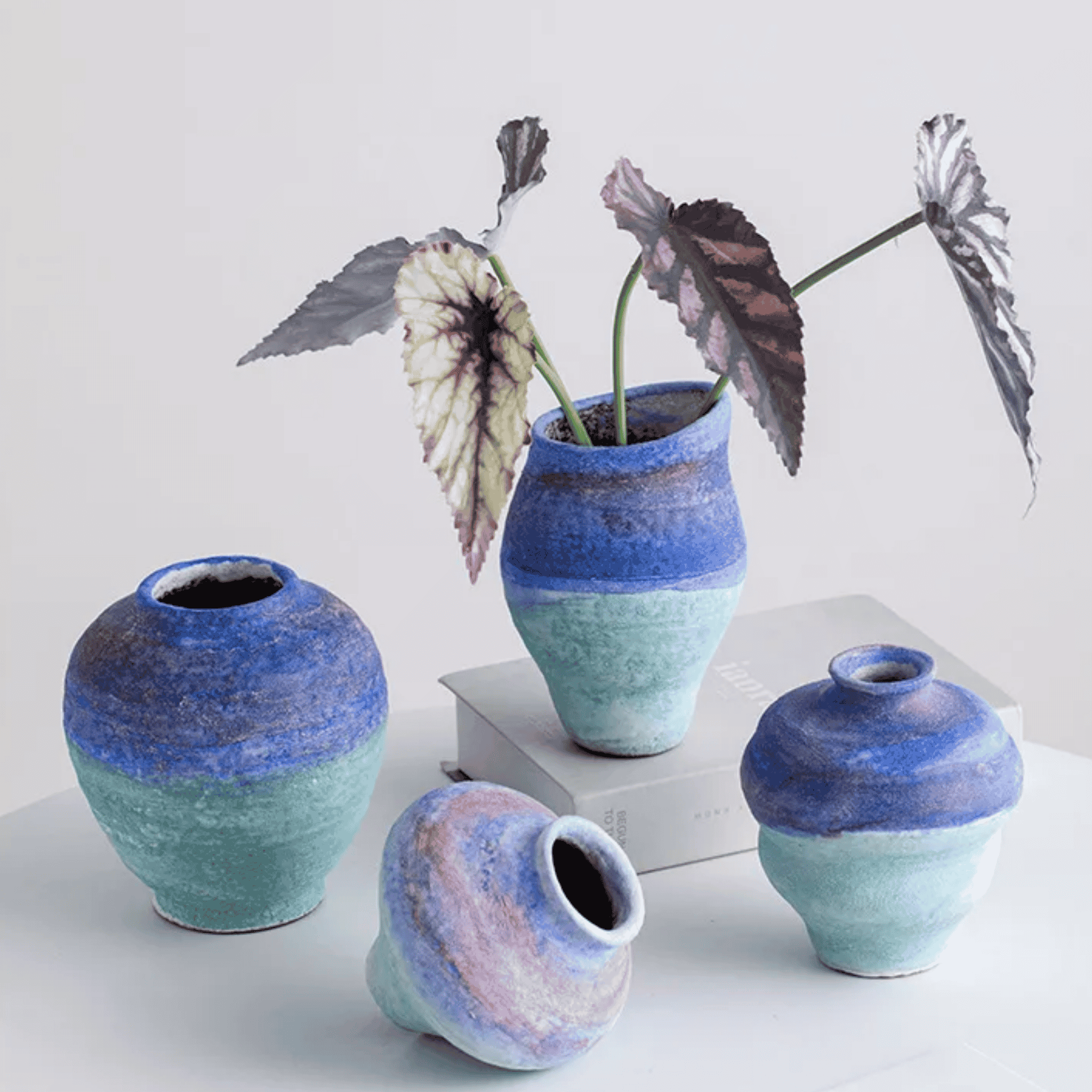 Sky Wash Ceramic Vase | Ormexis