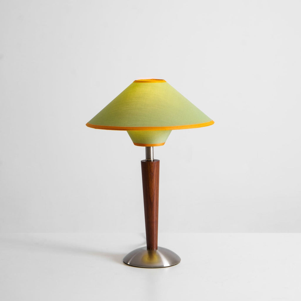 Alderwood-Leinenschirm-Tischlampe | Ormexis