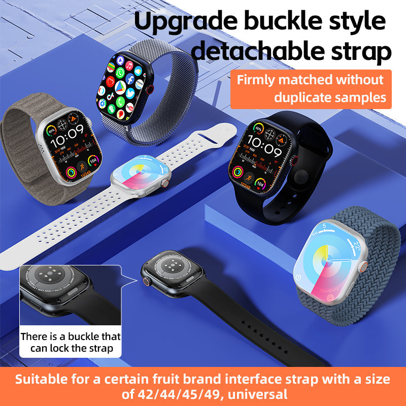 Montre connectée VWAR S9 4G avec caméra rétractable et écran AMOLED