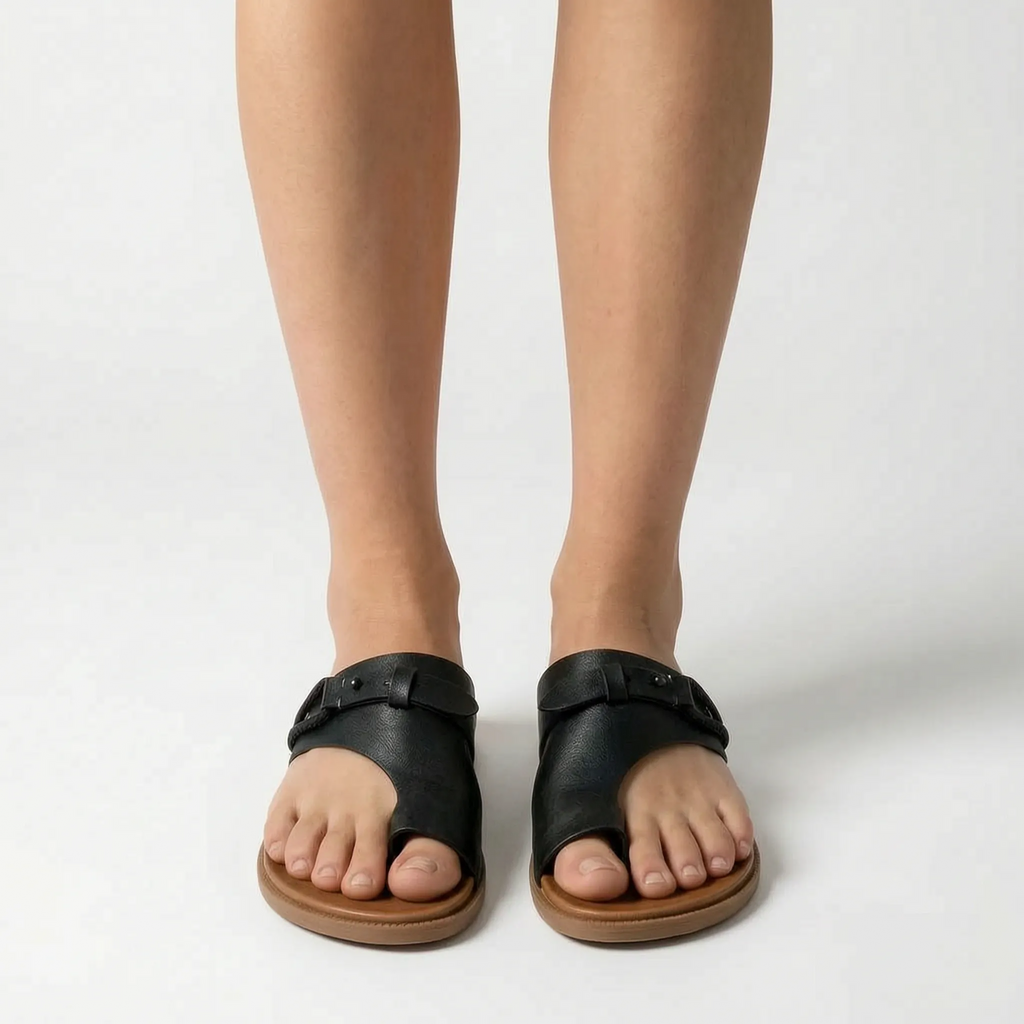 Slip-On Flat Sandals -  Everyday Casual Wear - Ormexis