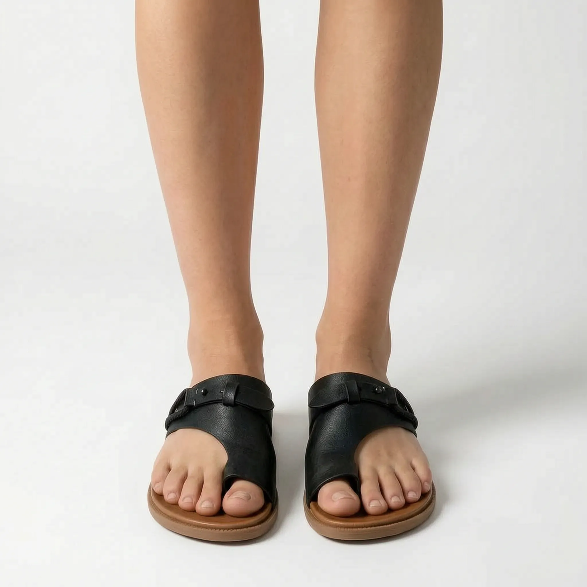 Slip-On Flat Sandals -  Everyday Casual Wear - Ormexis