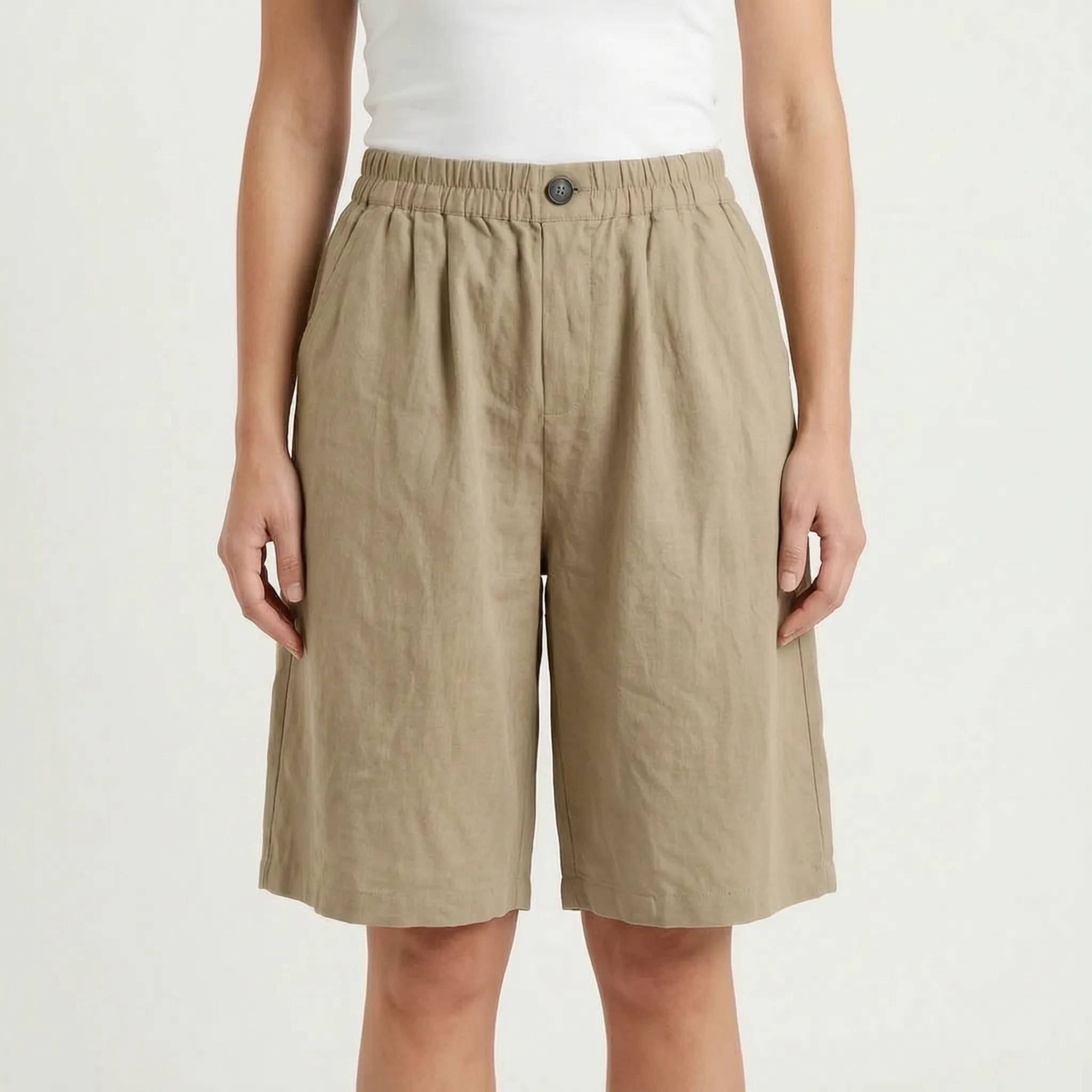 Relaxed Wide Leg Shorts -  Summer Strolls - Ormexis