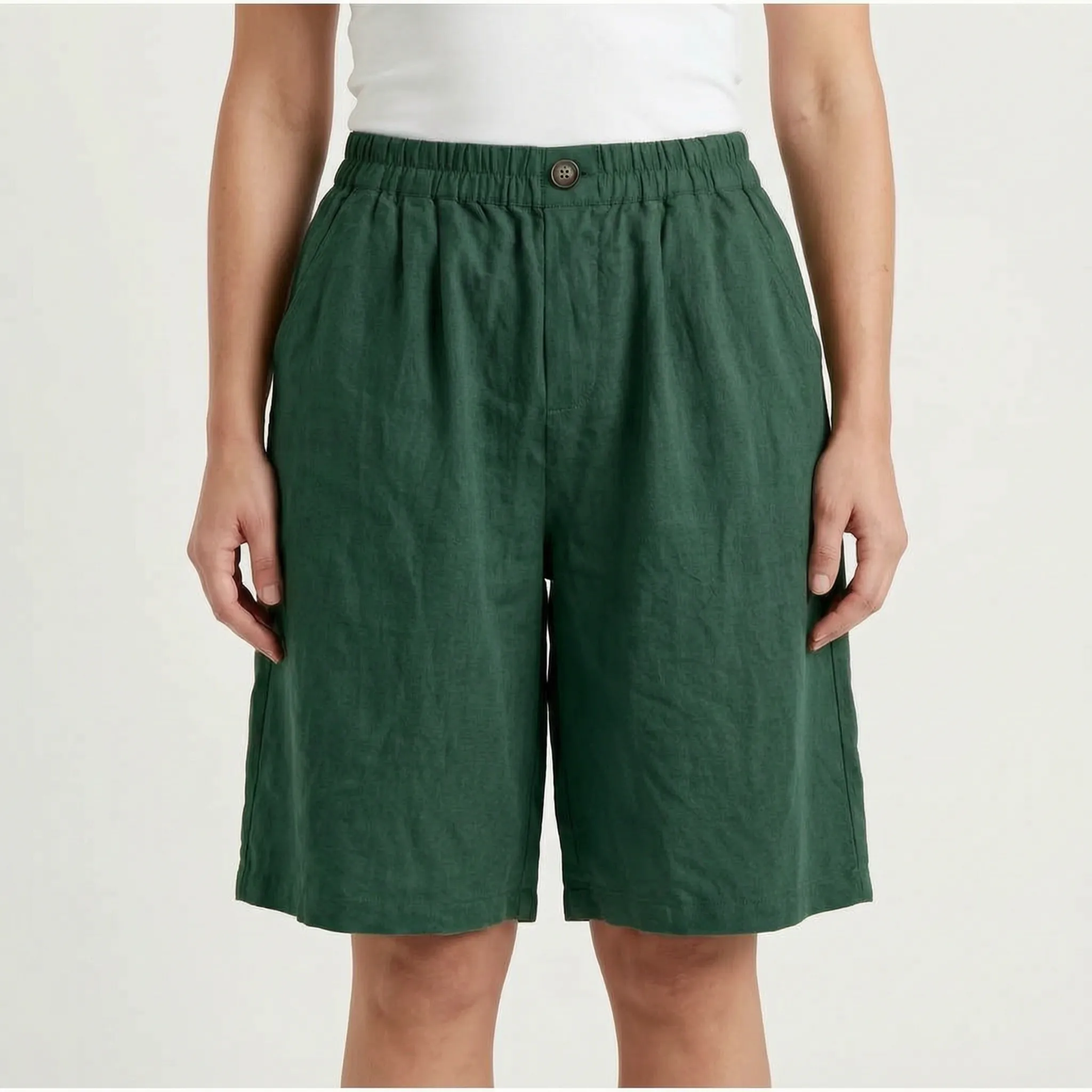 Relaxed Wide Leg Shorts -  Summer Strolls - Ormexis