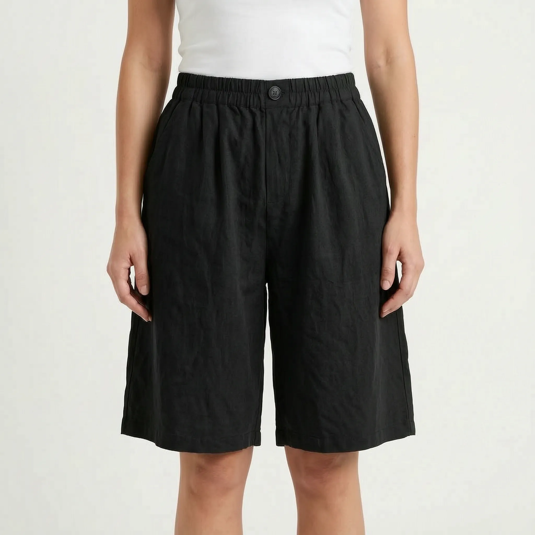 Relaxed Wide Leg Shorts -  Summer Strolls - Ormexis