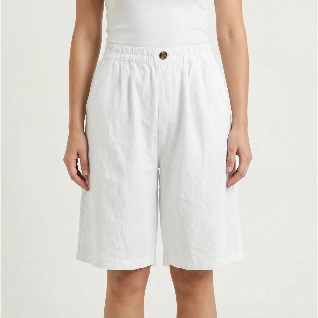 Relaxed Wide Leg Shorts -  Summer Strolls - Ormexis