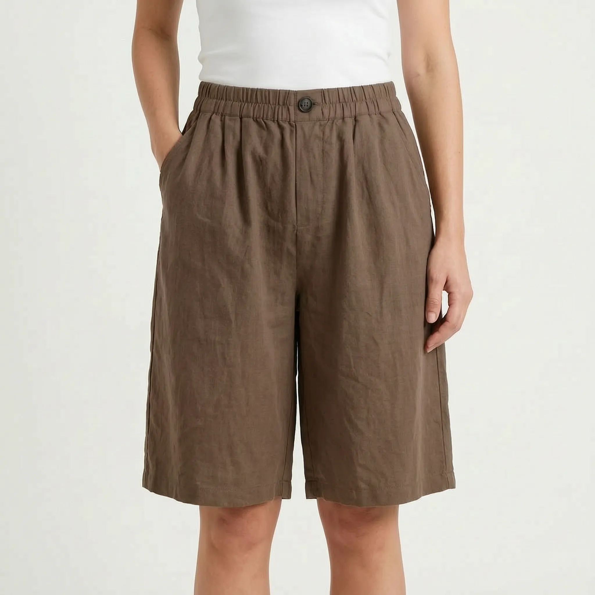 Relaxed Wide Leg Shorts -  Summer Strolls - Ormexis