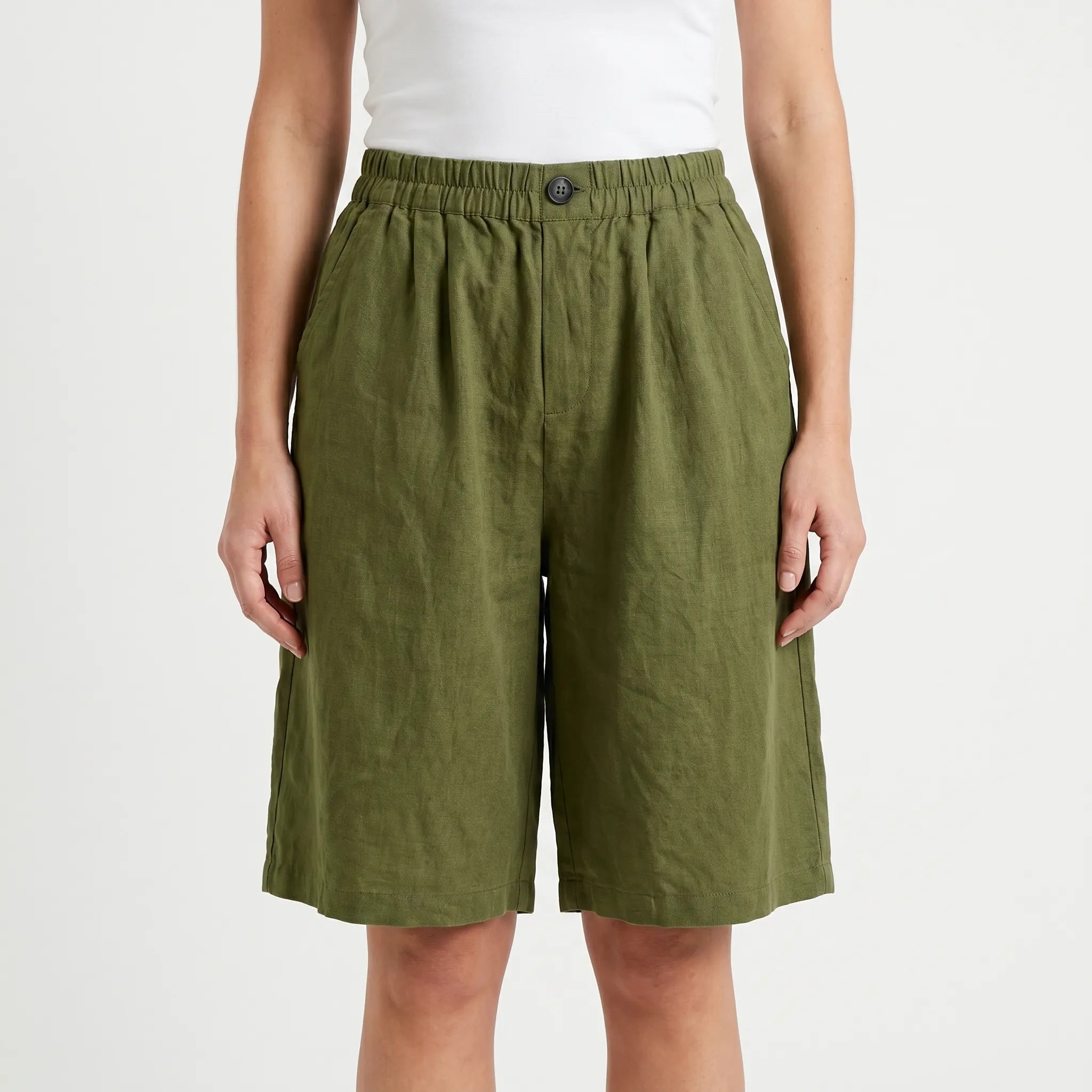Relaxed Wide Leg Shorts -  Summer Strolls - Ormexis