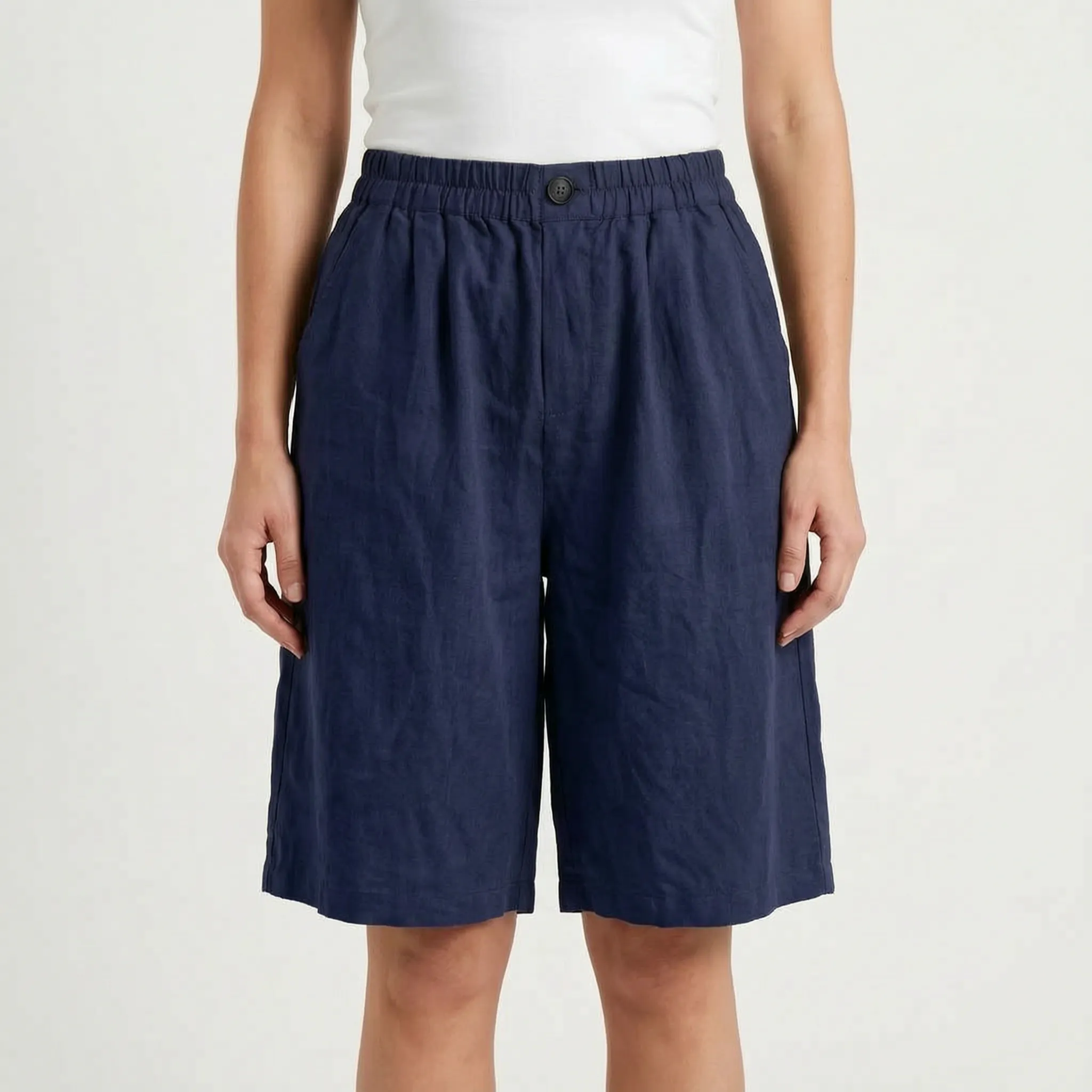 Relaxed Wide Leg Shorts -  Summer Strolls - Ormexis