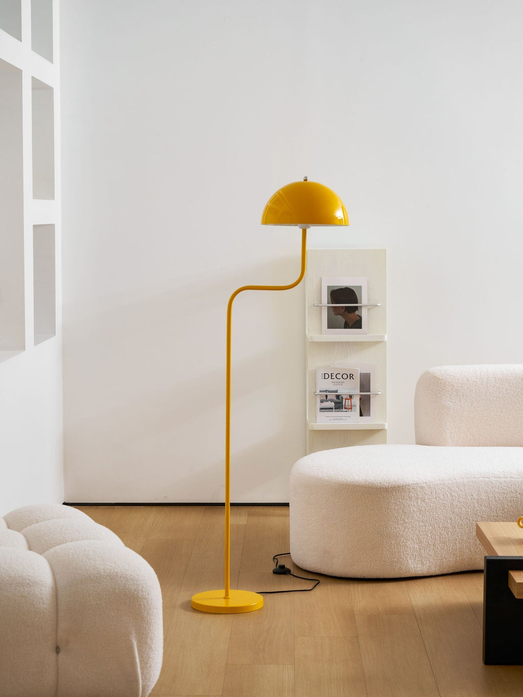 Bogen-Stehlampe mit Kuppelschirm | Ormexis