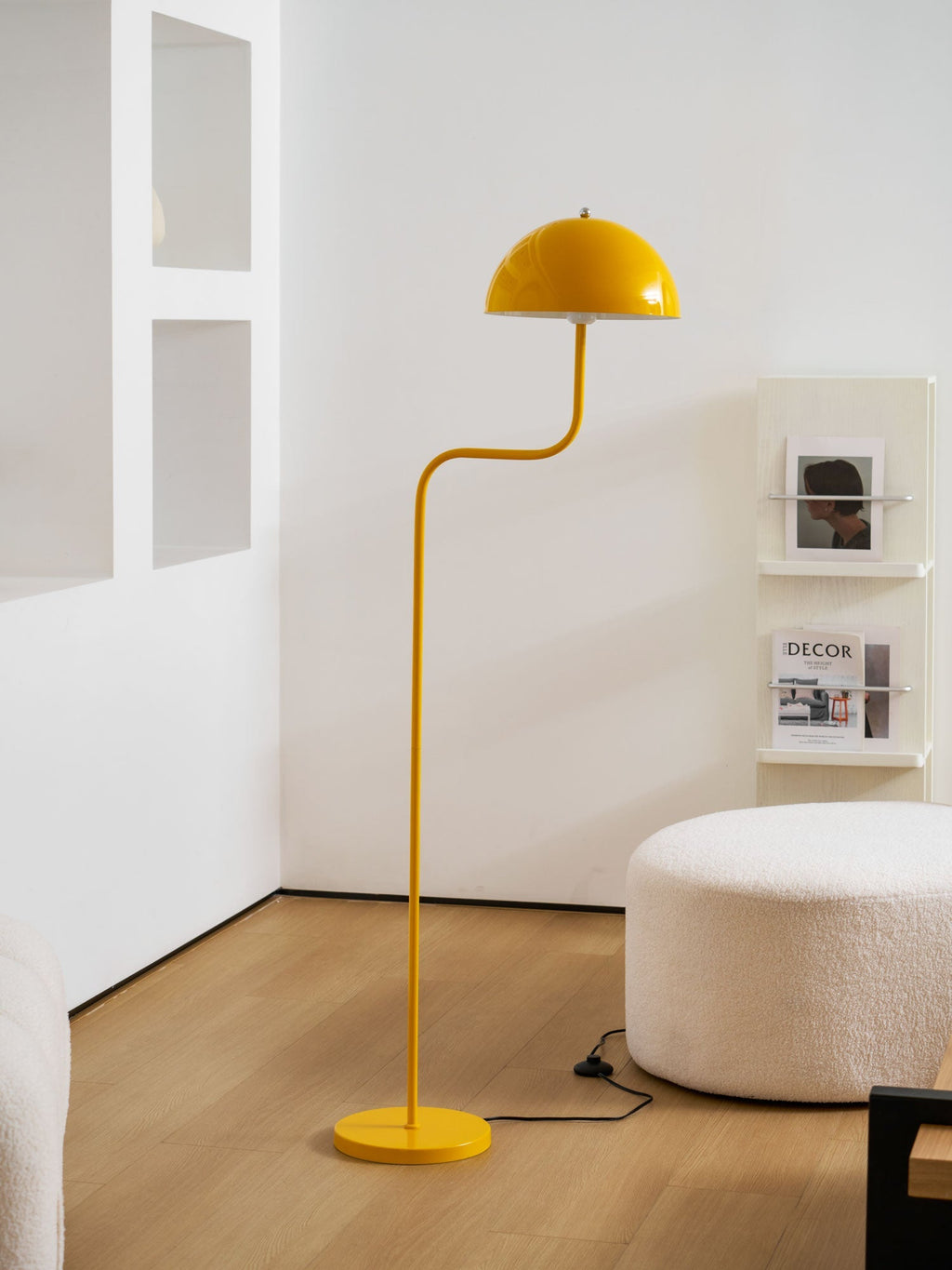 Bogen-Stehlampe mit Kuppelschirm | Ormexis