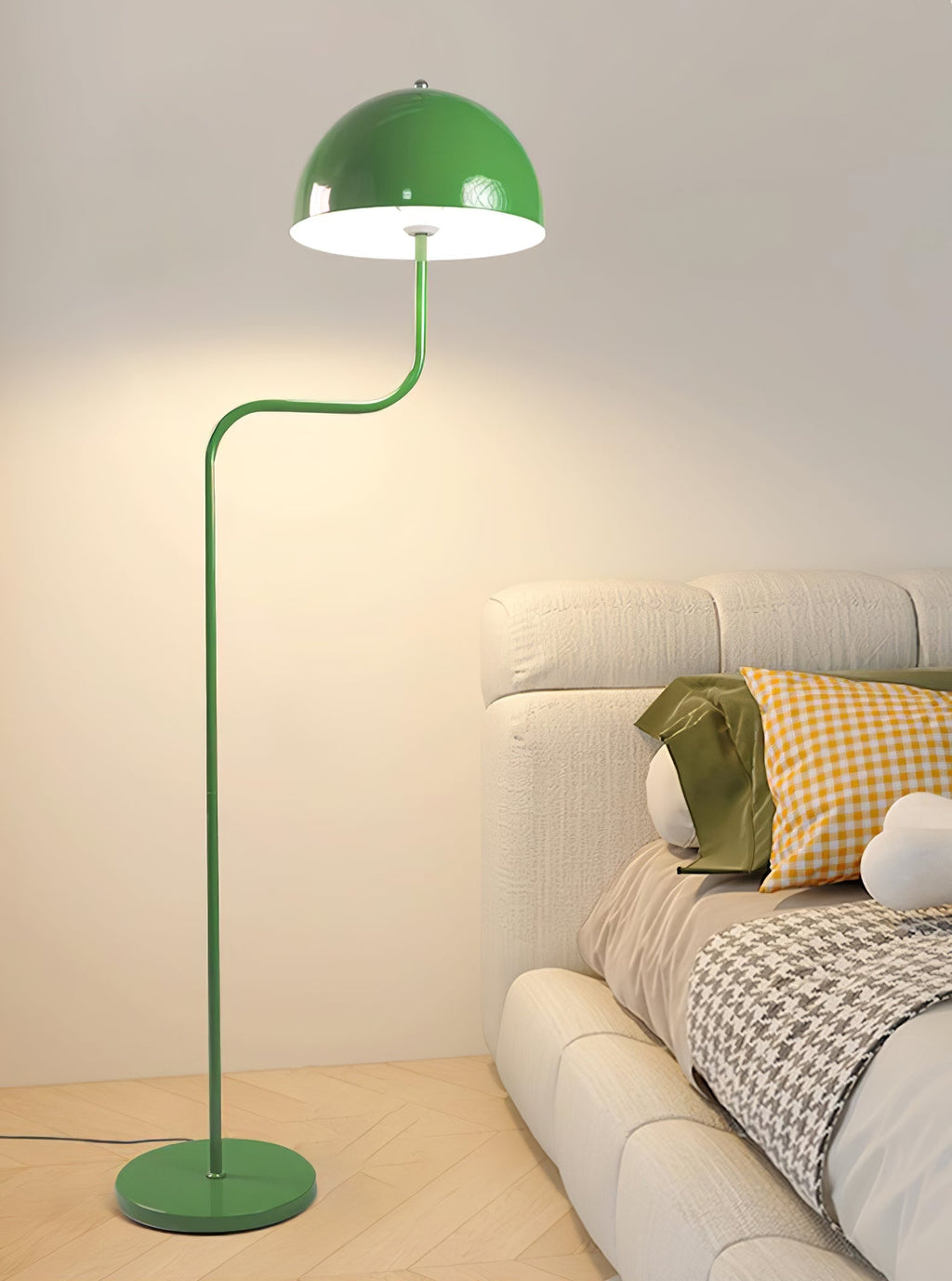Bogen-Stehlampe mit Kuppelschirm | Ormexis