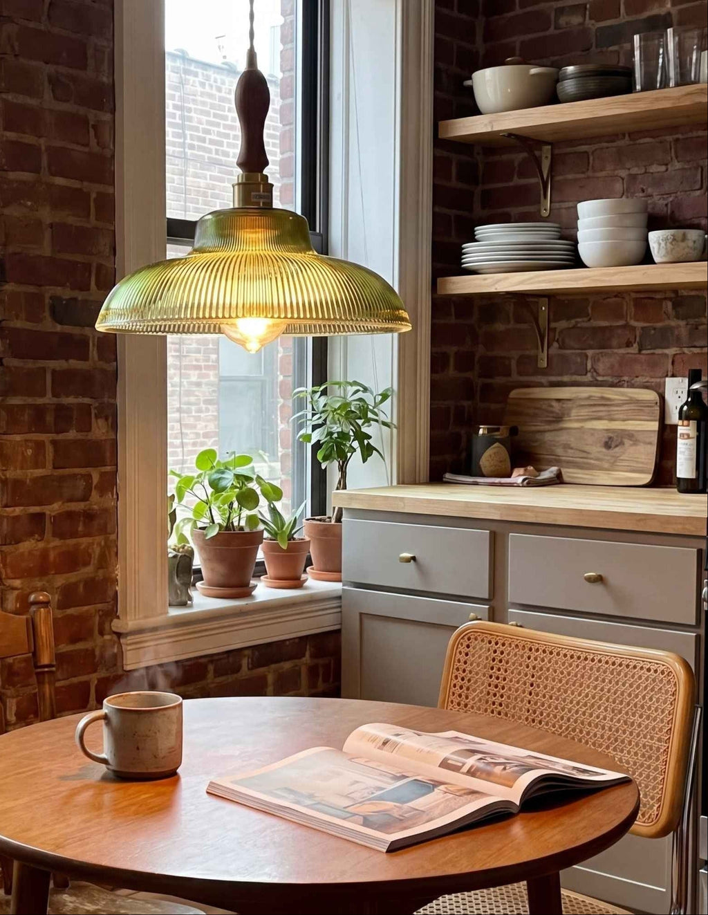 Verdant Prism Pendant Light | Ormexis