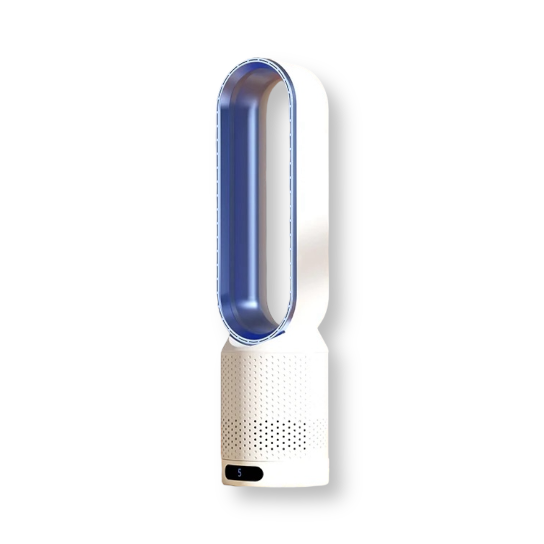 Enfriador de aire 3 en 1 versátil con oscilación ajustable y purificador de aire