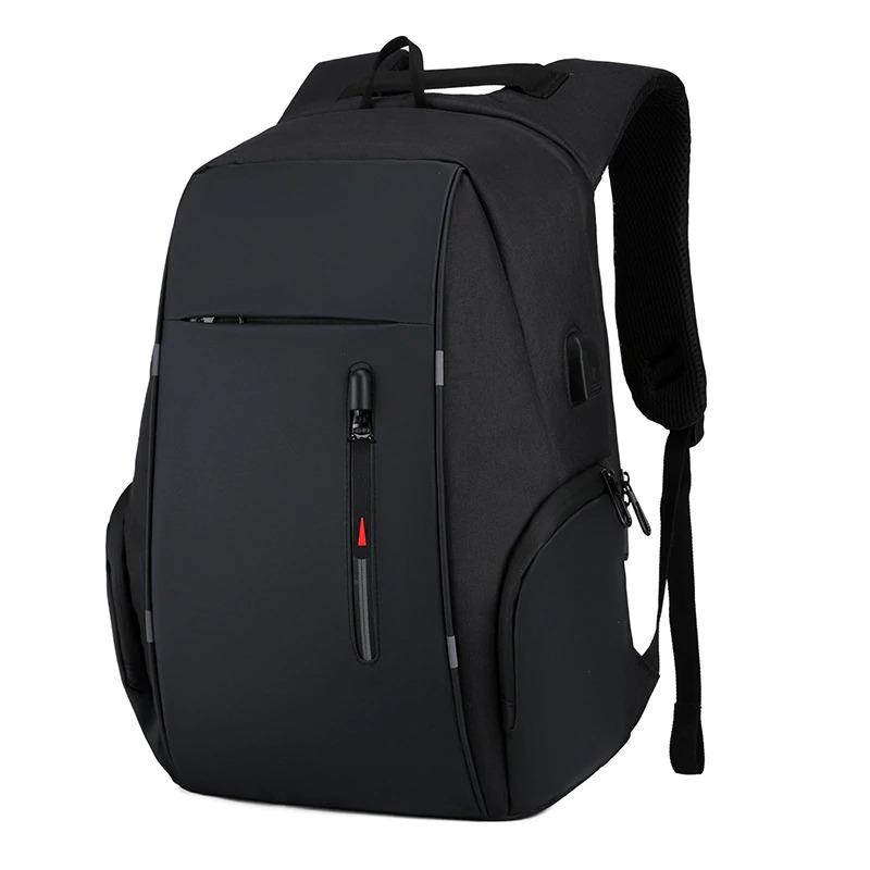 Durable Laptop Backpack Equipped With USB Charger, Spacious For Outdoors