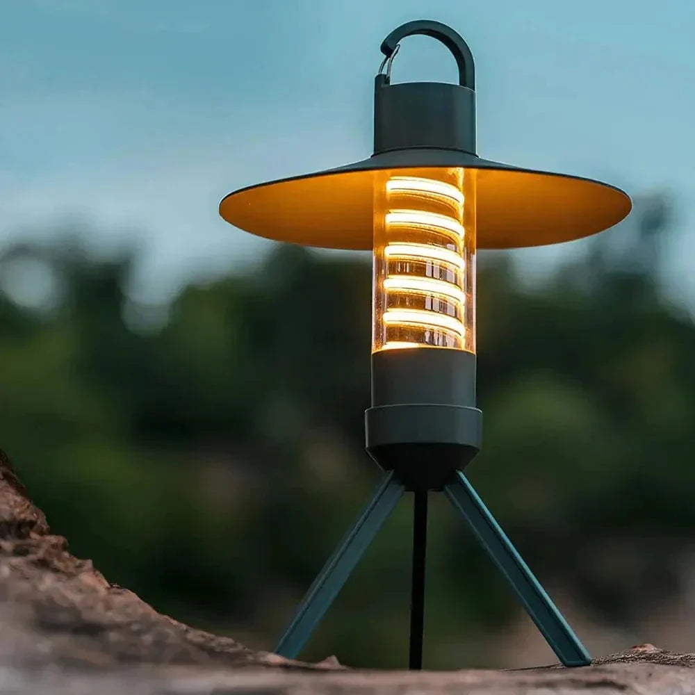 Versatile Camping Light: Rechargeable Lantern for Outdoor Use, Waterproof and Portable
