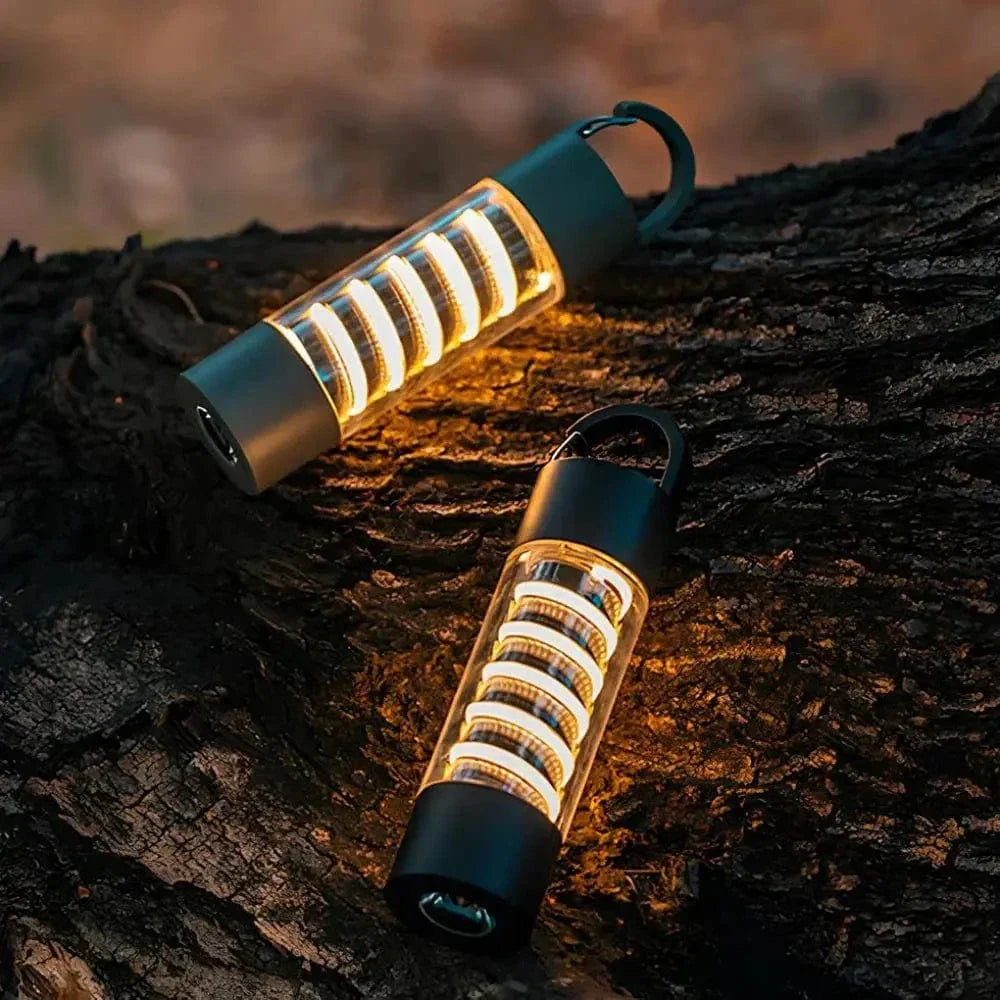 Versatile Camping Light: Rechargeable Lantern for Outdoor Use, Waterproof and Portable