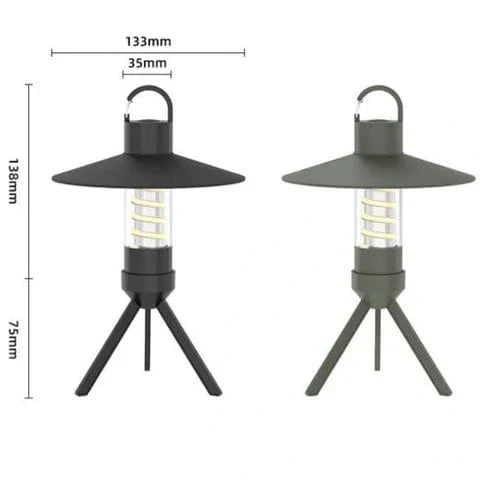 Versatile Camping Light: Rechargeable Lantern for Outdoor Use, Waterproof and Portable