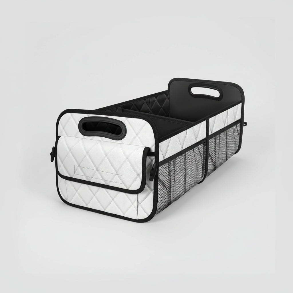 All Purpose Car Trunk Organizer With 50L Foldable Waterproof Storage - Ormexis