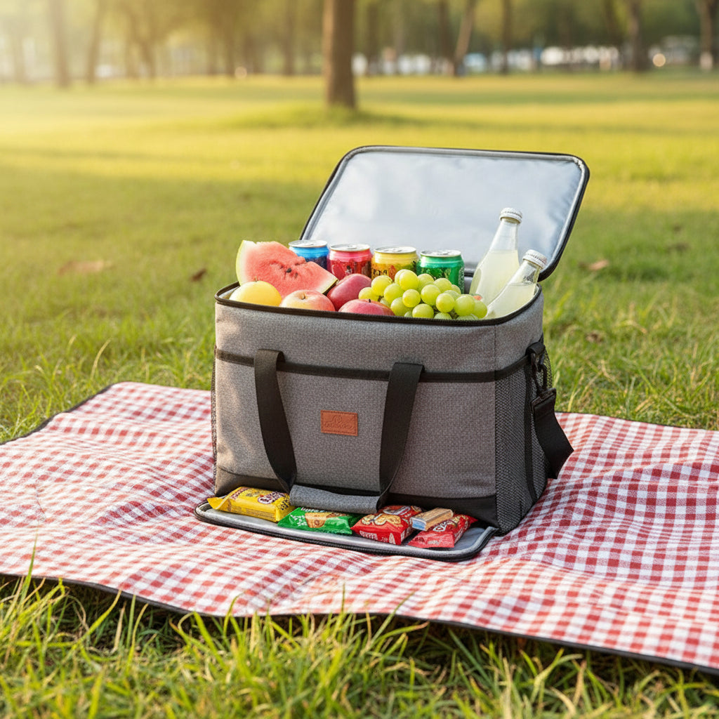 All Purpose Insulated Bag For Freshness And Easy Zipper Closure - Ormexis