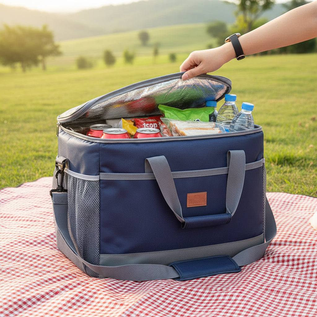 All Purpose Insulated Bag For Freshness And Easy Zipper Closure - Ormexis