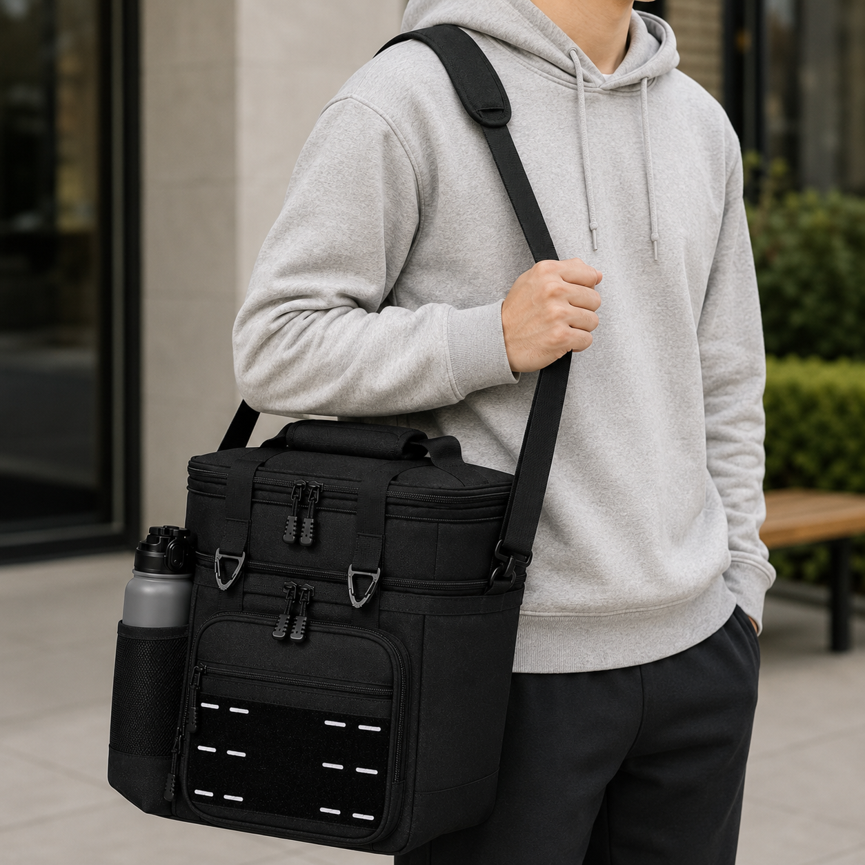 Insulated Lunch Tote With Organized Storage For Adults Ideal For Work And Outdoors