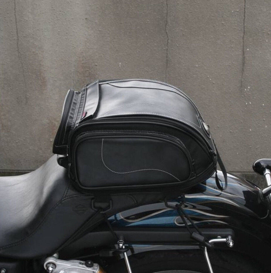 All Weather Tail Bag For Motorcycles With Expandable Storage And Water Resistant - Ormexis