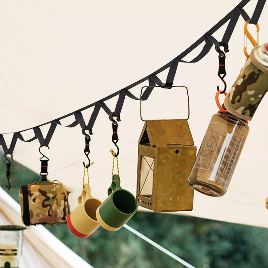 Adjustable Hanging Rope for Camping and Hiking Outdoors