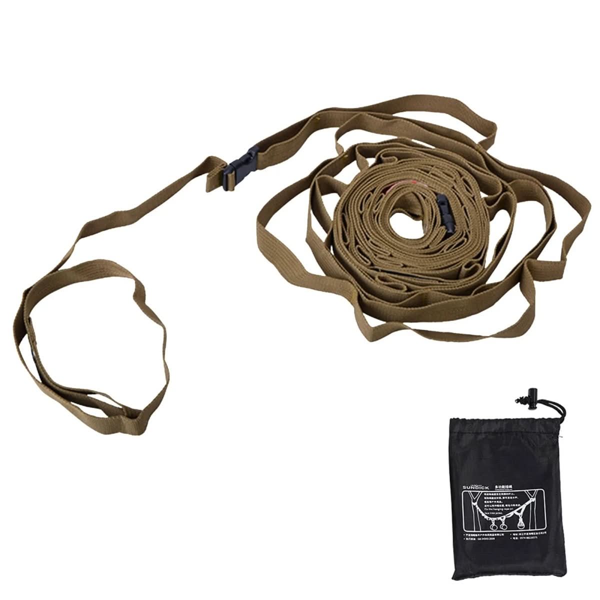 Adjustable Hanging Rope for Camping and Hiking Outdoors