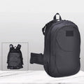 Sac tactique pour aventures en plein air avec matériau imperméable et sangles réglables