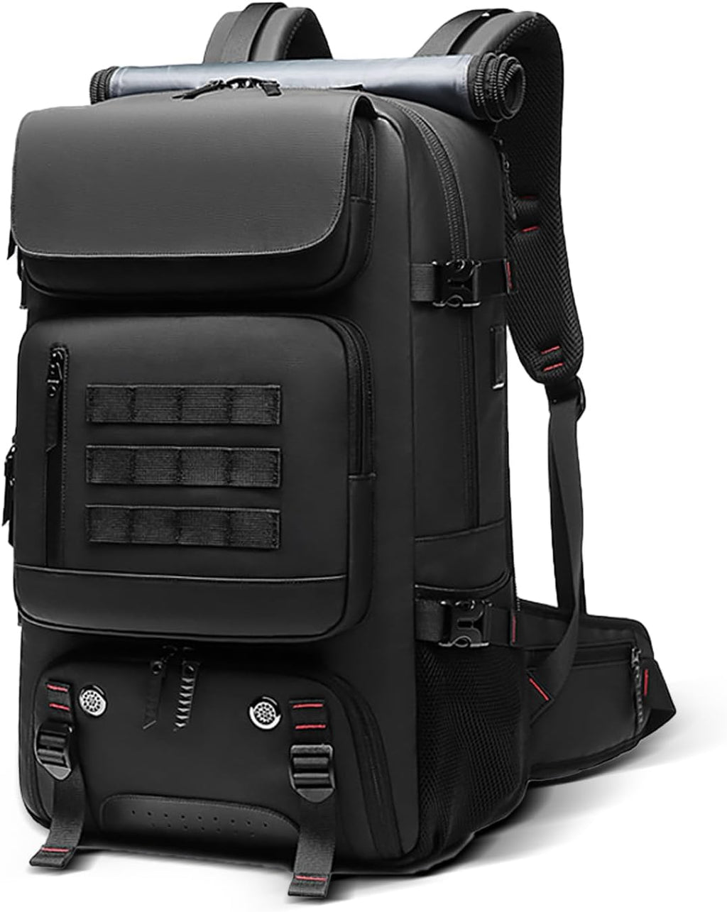 Univerzální cestovní batoh s kapacitou 50 l a USB portem pro nabíjení
