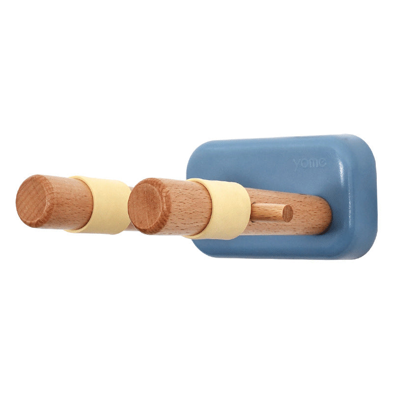 Support mural pour guitare avec crochets réglables pour un rangement flexible