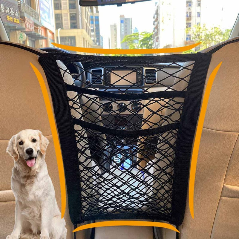 Victor Barrier: barriera regolabile per animali da compagnia in auto con doppio strato resistente