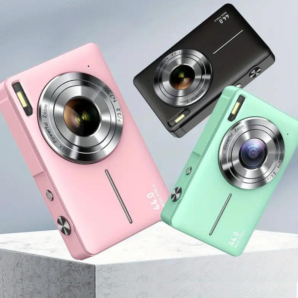 Retro-Style Digital Camera With 1080P Video, Compact And Lightweight For Everyday Use