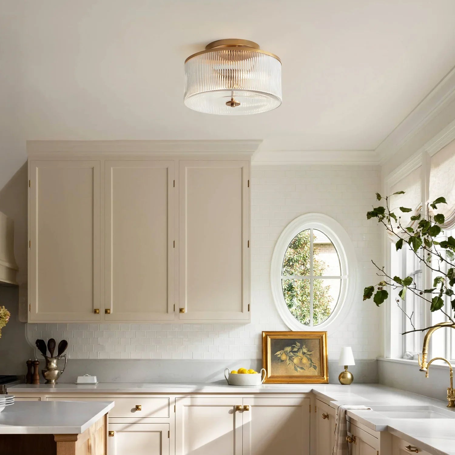 Mayfair-riflet loftarmatur | Ormexis