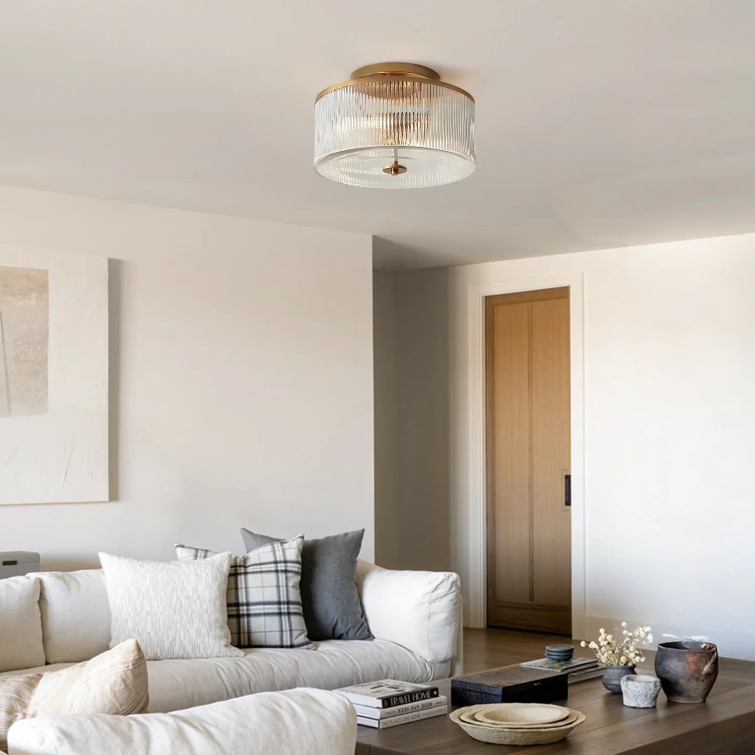 Mayfair-riflet loftarmatur | Ormexis