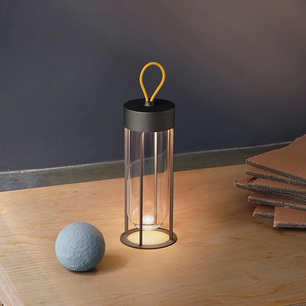Sleek Metal Cage Lantern Light | Ormexis