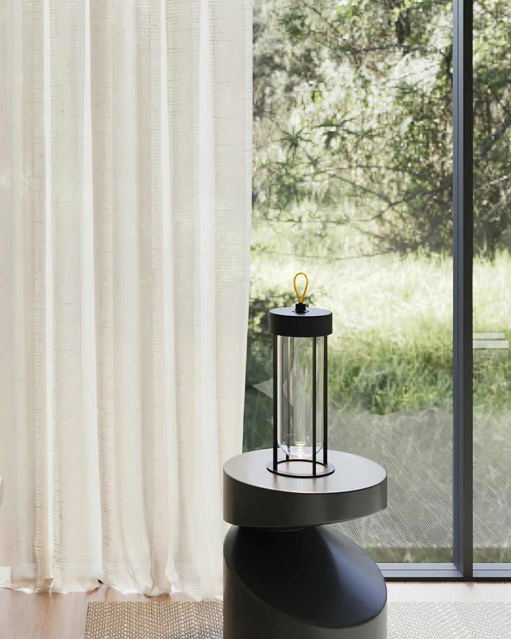 Sleek Metal Cage Lantern Light | Ormexis