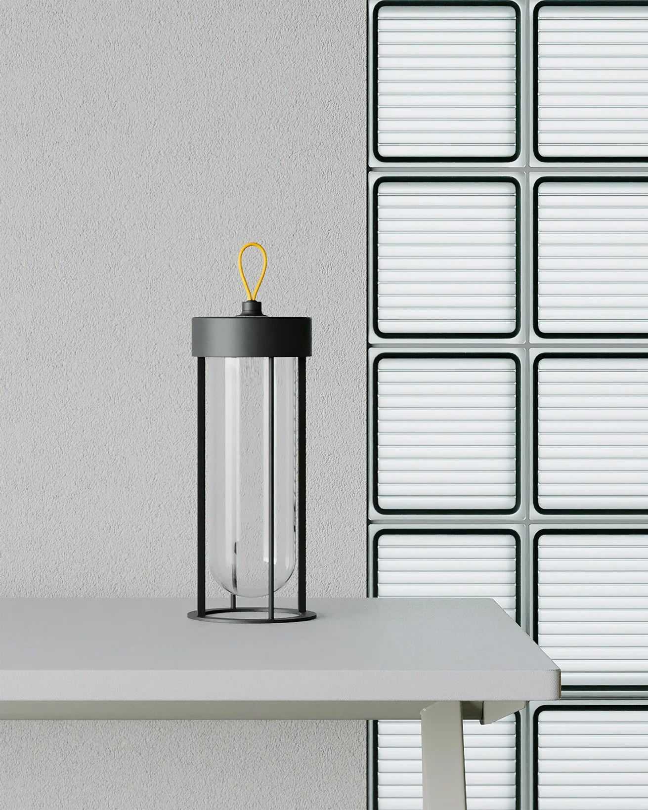 Sleek Metal Cage Lantern Light | Ormexis