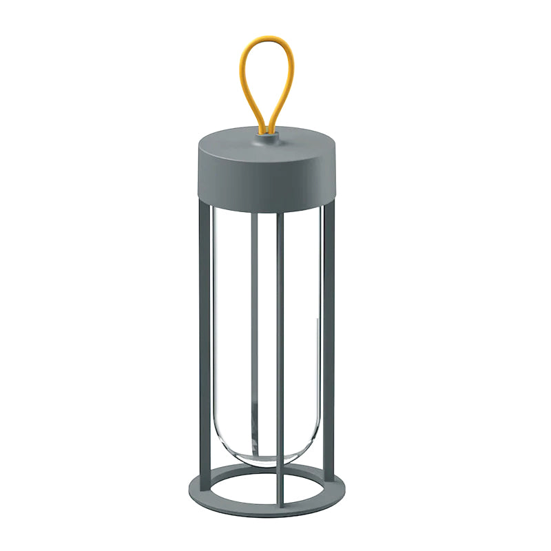 Sleek Metal Cage Lantern Light | Ormexis