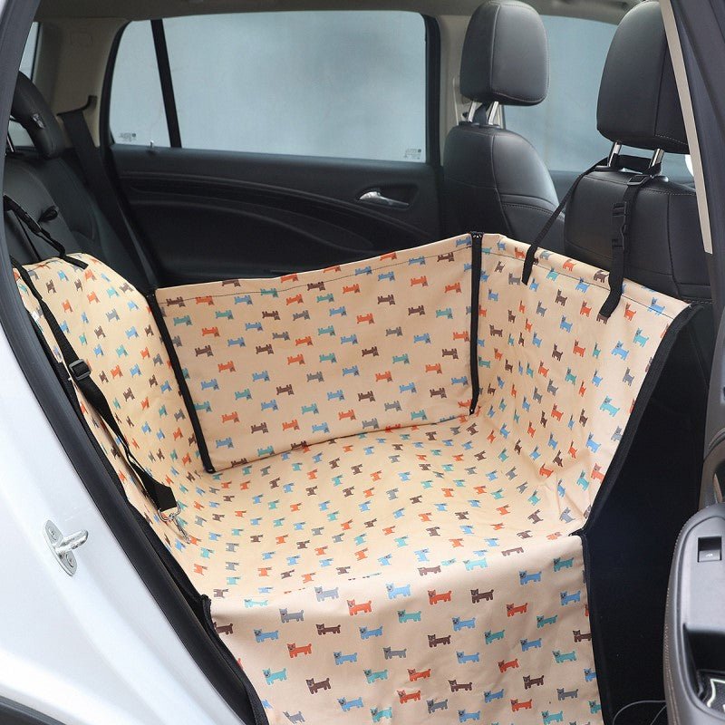 Voděodolné autosedačka WAGGISEAT pro psa s polstrovaným designem