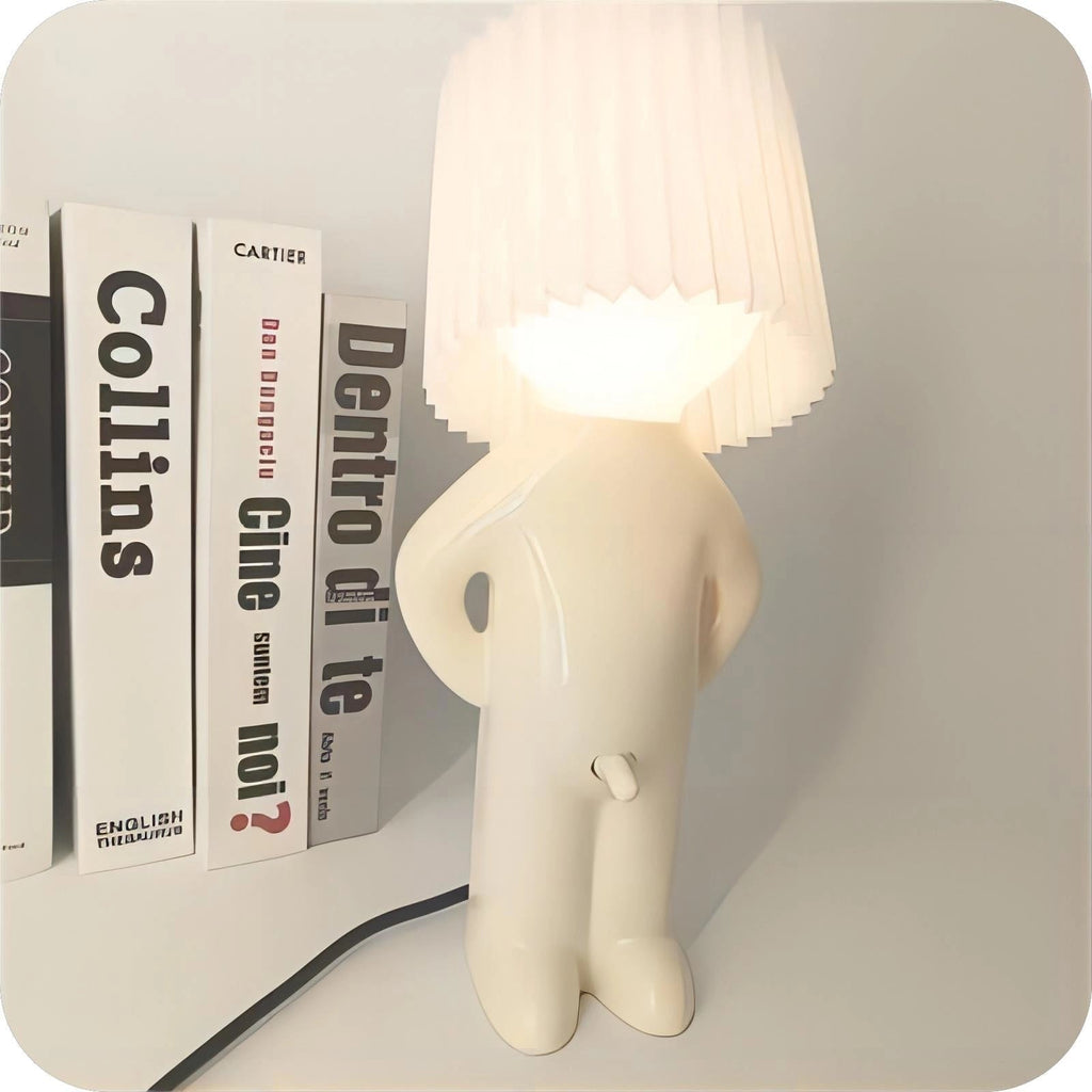 WackyLamp emberalakú, vezeték nélküli asztali lámpa nappaliba és hálószobába
