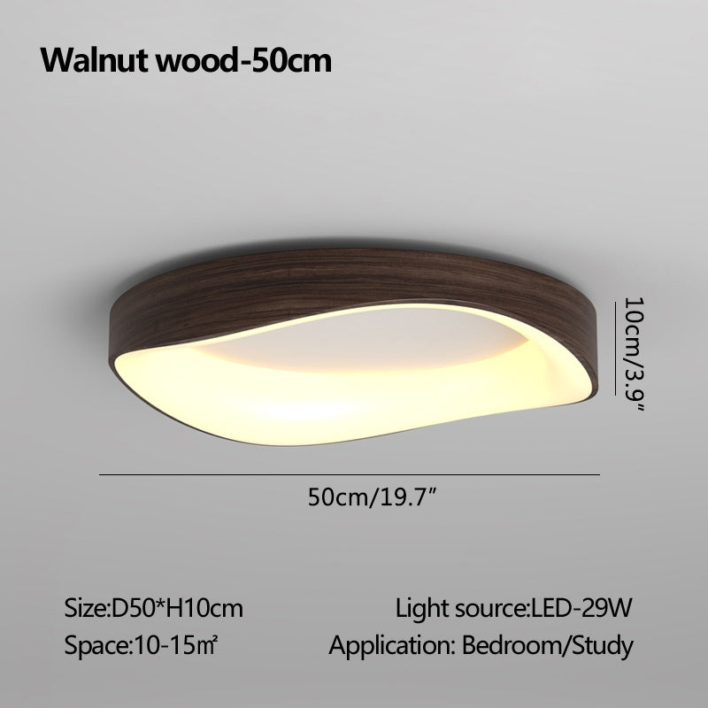 Scandinavian Inspired Ceiling Light With Acrylic Circle Design For Bedroom