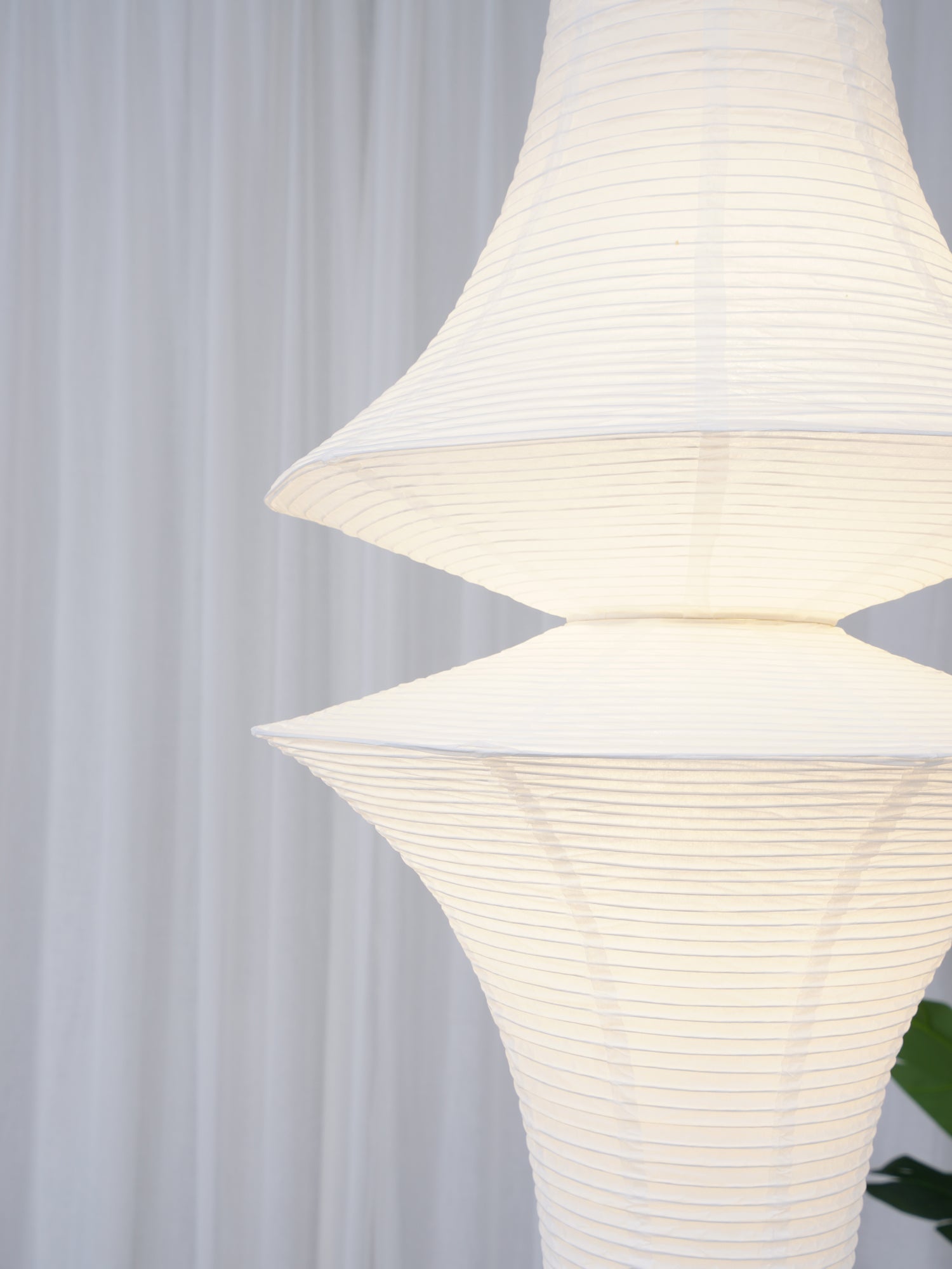 Washi Paper E Pendant Light | Ormexis