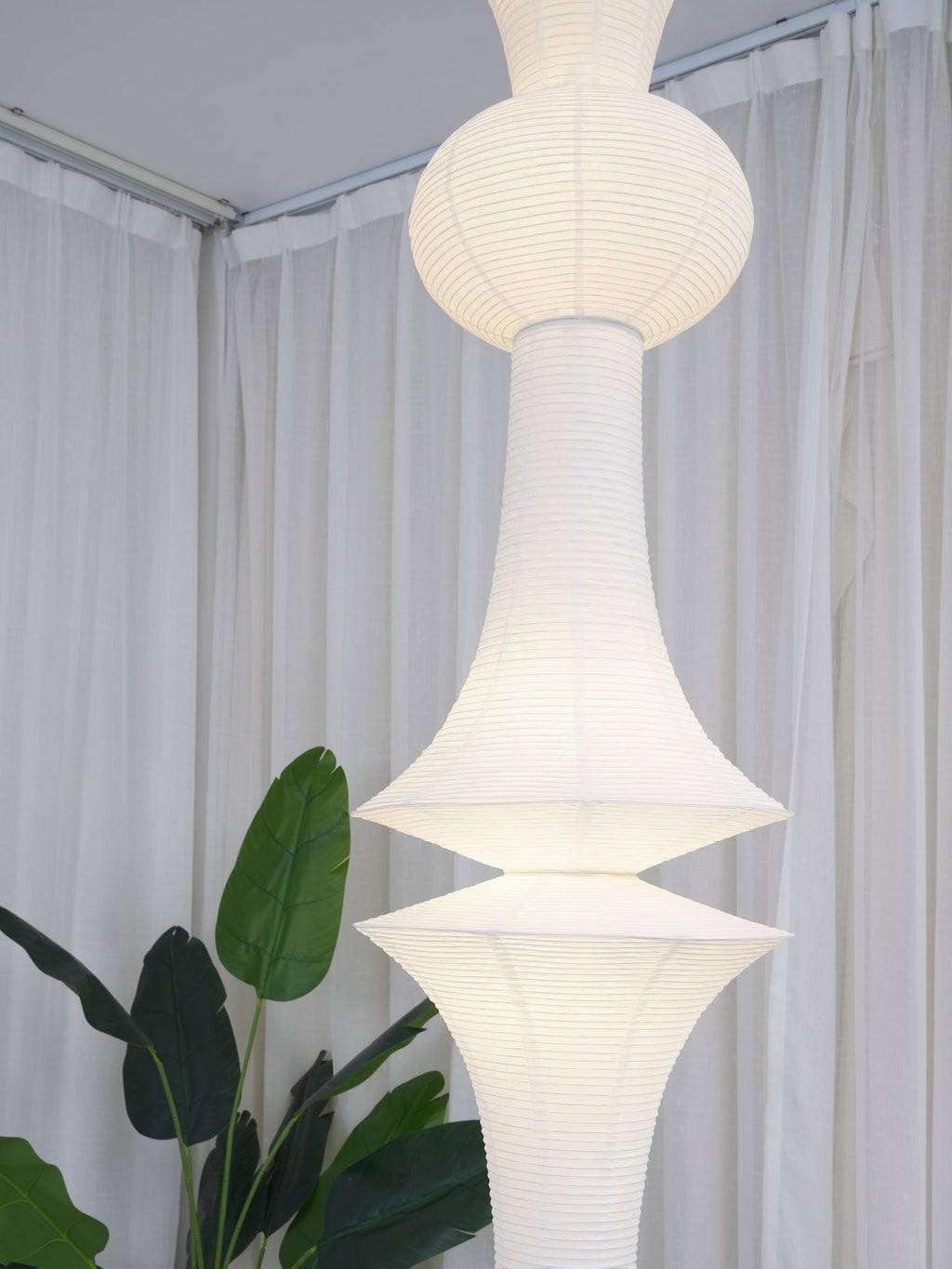 Washi Paper E Pendant Light | Ormexis