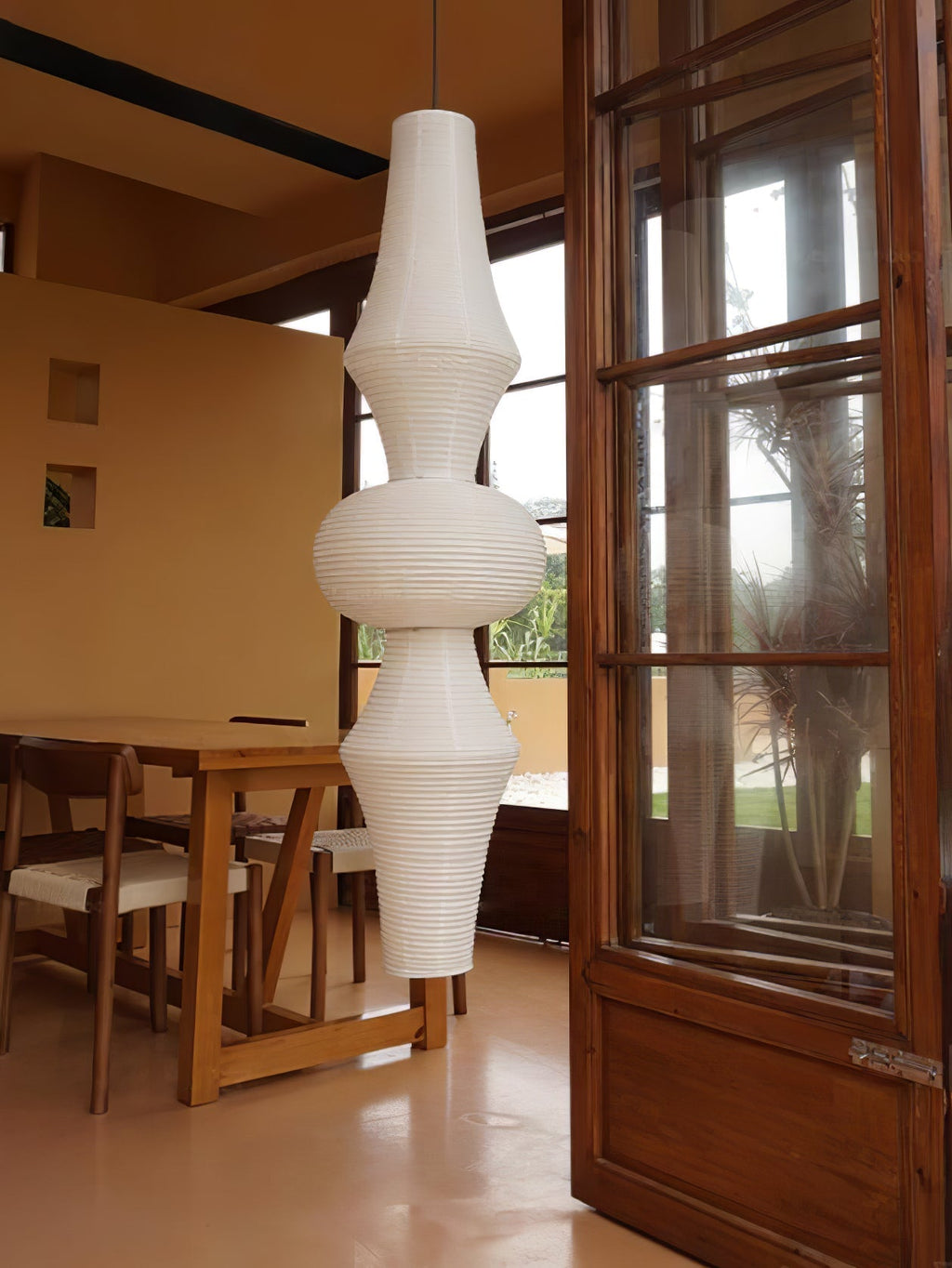 Washi Paper E Pendant Light | Ormexis