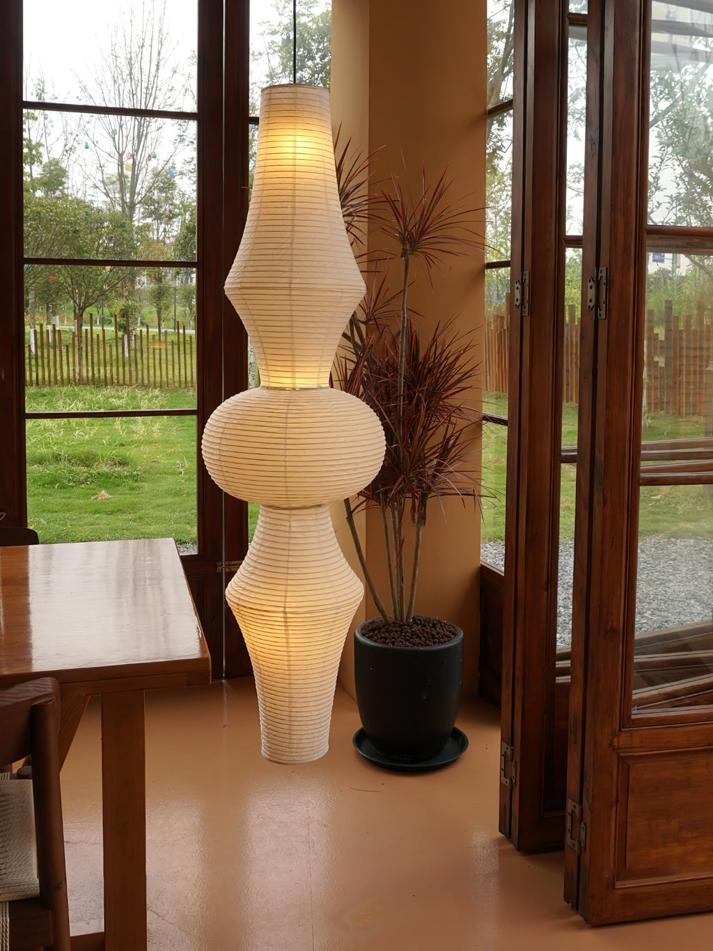 Washi Paper E Pendant Light | Ormexis