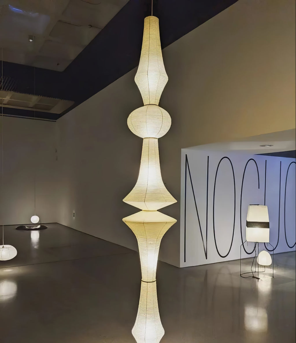 Washi Paper E Pendant Light | Ormexis