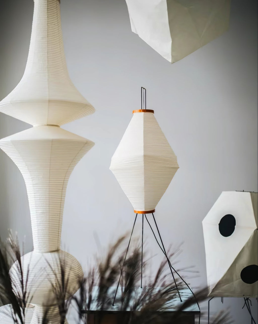 Washi Paper E Pendant Light | Ormexis